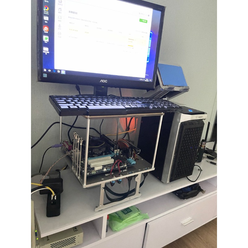 Open Frame Aluminum Computer C - Aluminum Open Frame Test Bench Water Cooling review and price